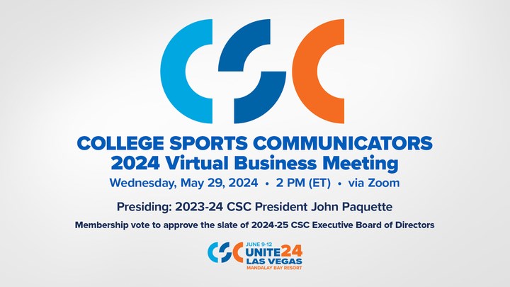 #CSCUNITE24: Virtual Business Meeting